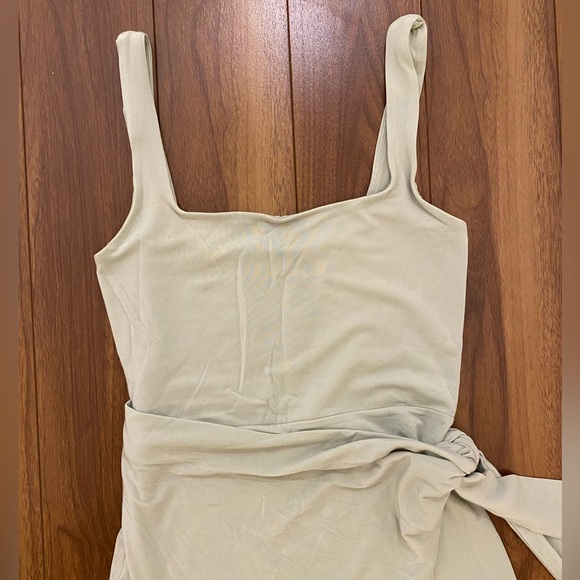 Aritzia Wilfred Sage Green Saturn Midi Dress, size S - Picture 3 of 7